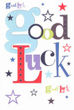 Infused with the radiant spirit of Elmers End, this lively good luck card leaps with colour and joy, perfect for milestone moments. Playfully arranged fonts spell out 'Good Luck' in oversized pastel-blues, deep reds, lush greens, and regal purples-the letters thoughtfully choreographed like the varied blooms in a signature local arrangement. Scattered across the bright white surface are stars of every hue-navy, lilac, zesty lime-each one capturing the twinkle of encouragement and boundless hope. As you hold the smooth, weighty card, you sense more than paper: there's the tactile delight familiar to anyone receiving a quality handcrafted card from a trusted Elmers End florist. It's just the thing to slip into the hand of a friend starting a new chapter, offering not just best wishes, but the magic of genuine support-like a little piece of Elmers End optimism, ready to travel wherever their journey leads.